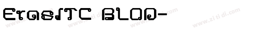 ErasITC BLOD字体转换
